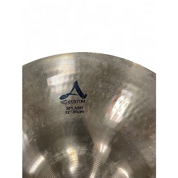 Used Zildjian 12in A Custom Splash Cymbal