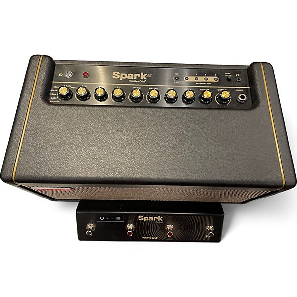 Used Positive Grid SPARK 40 W/SPARK CONTROL Guitar Combo Amp