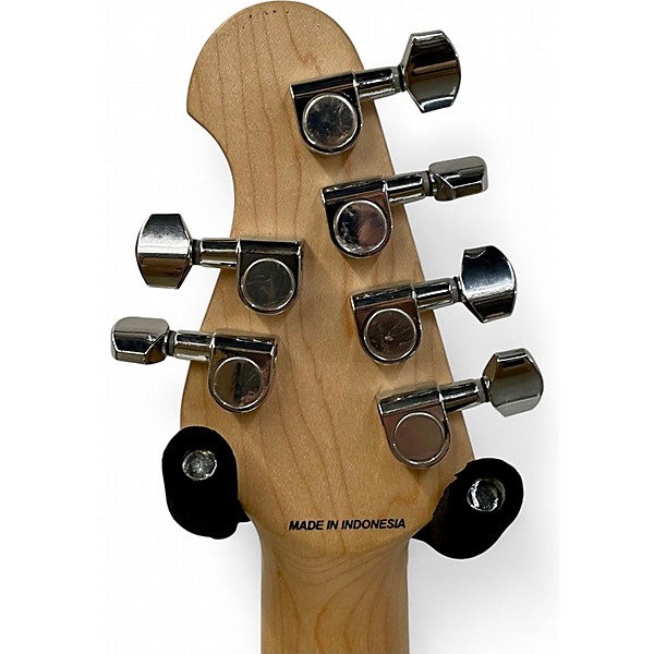 Used Sterling by Music Man Sub AX3 Axis Blue Solid Body Electric Guitar