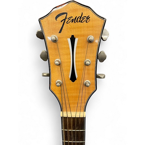 Used Fender FA-345CE AUDITORIUM Natural Acoustic Electric Guitar