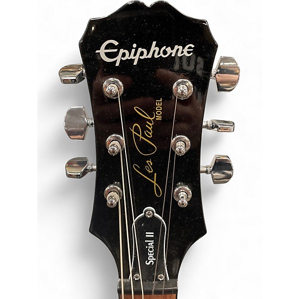 Used Epiphone Les Paul Special II Blue Solid Body Electric Guitar