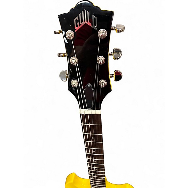 Used Guild Polara Voltage Yellow Solid Body Electric Guitar