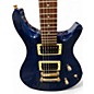 Used Morgan Monroe Tempest Blue Solid Body Electric Guitar