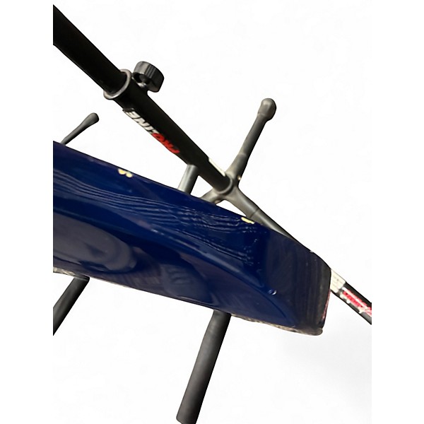 Used Morgan Monroe Tempest Blue Solid Body Electric Guitar