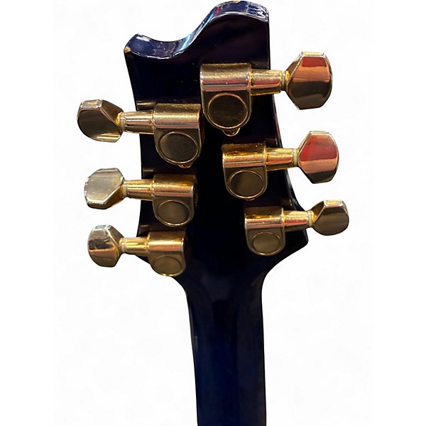 Used Morgan Monroe Tempest Blue Solid Body Electric Guitar