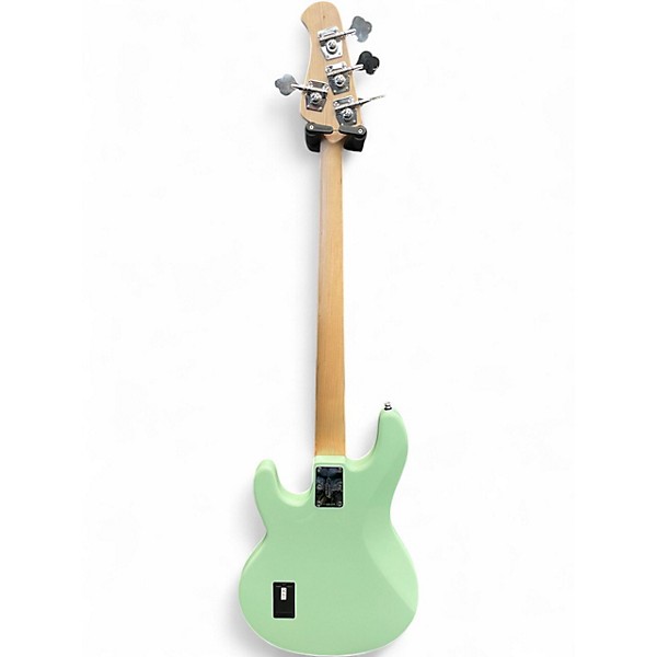 Used Sterling by Music Man Ray4 Mint Green Electric Bass Guitar