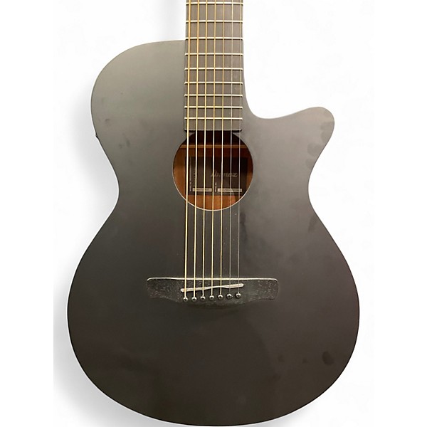 Used Ibanez AEG721 Black Acoustic Electric Guitar