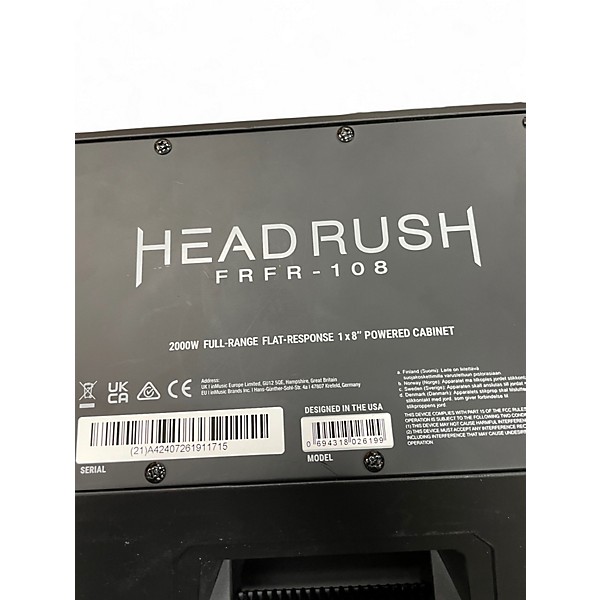 Used HeadRush FRFR-108 Guitar Cabinet