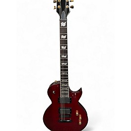 Used 2005 ESP LTD EC400 Red Solid Body Electric Guitar