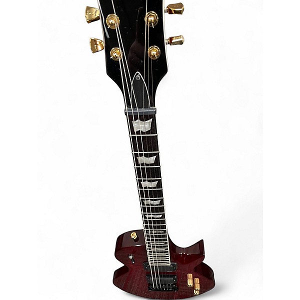 Used 2005 ESP LTD EC400 Red Solid Body Electric Guitar