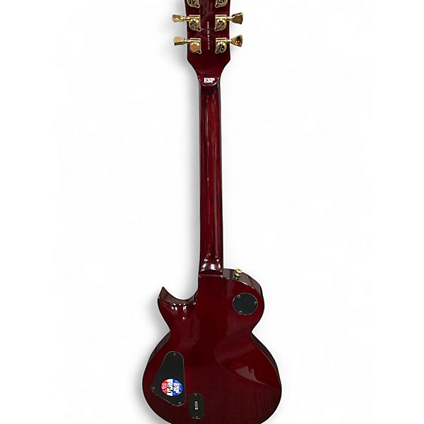 Used 2005 ESP LTD EC400 Red Solid Body Electric Guitar