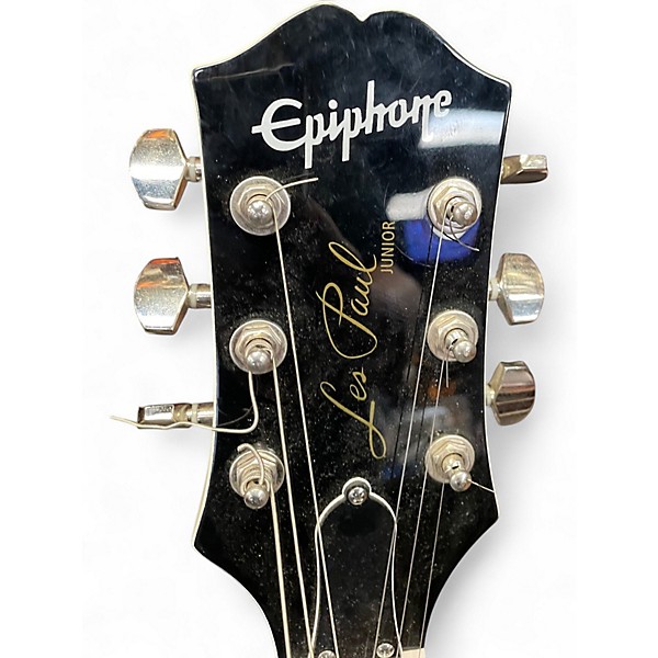 Used Epiphone BILLY JOE LES PAUL JUNIOR Alpine White Solid Body Electric Guitar