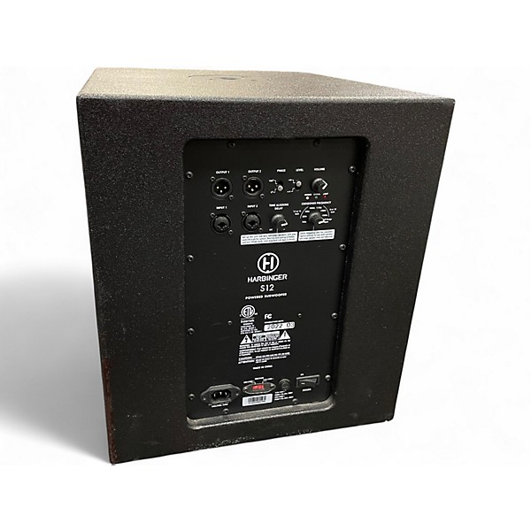 Used Harbinger S12 Powered Subwoofer