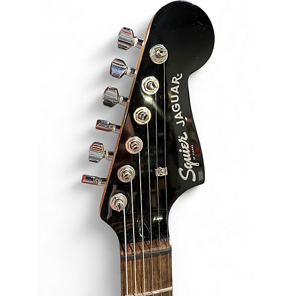 Used 2023 Squier Contemporary Jaguar HH ST Shoreline Gold Solid Body Electric Guitar