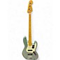 Used Fender American Professional II Jazz Bass Mystic Surf Green Electric Bass Guitar thumbnail