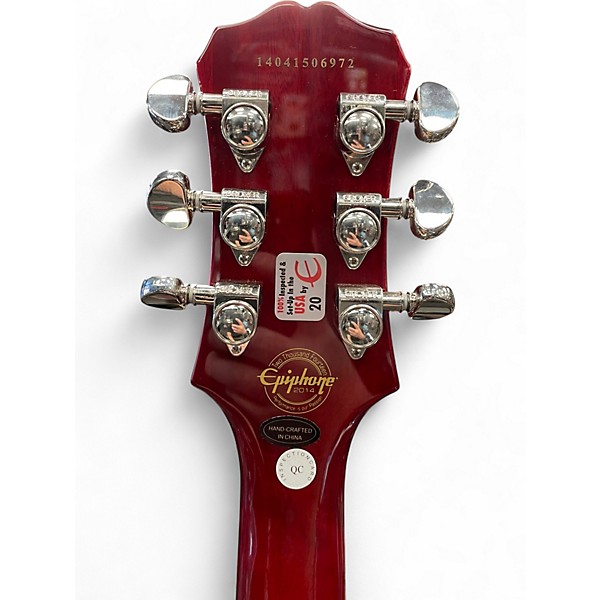 Used Epiphone Les Paul Standard Pro Sunburst Solid Body Electric Guitar