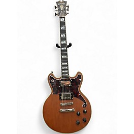 Used D'Angelico Deluxe Brighton Natural Solid Body Electric Guitar