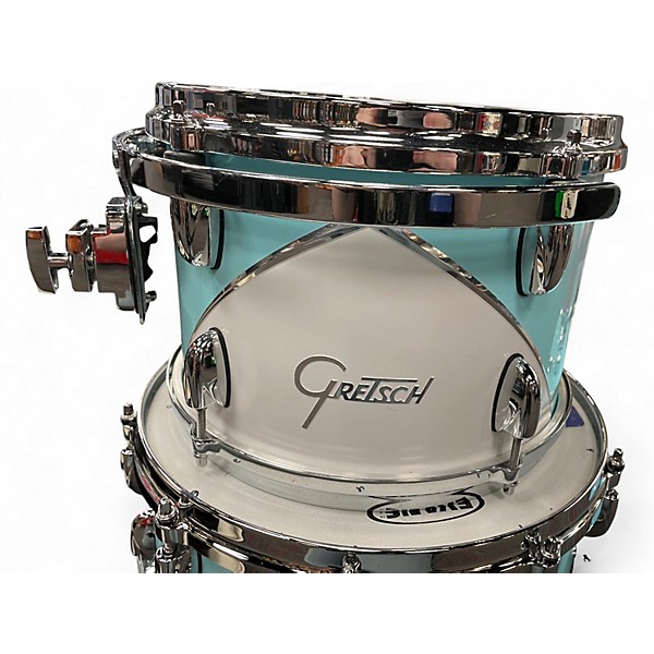 Used Gretsch Drums 4 Piece Renown 57 Motor City Blue Drum Kit