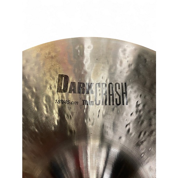 Used Zildjian 18in K Thin Dark Crash Cymbal
