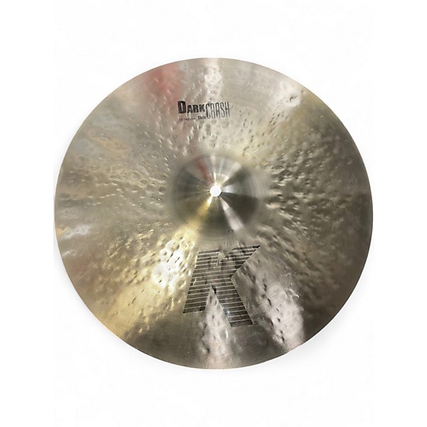 Used Zildjian 16in K Thin Dark Crash Cymbal