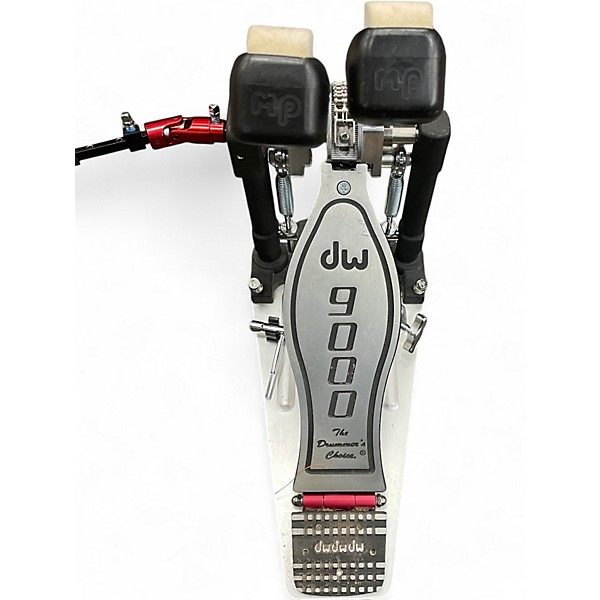 Used DW 9000 Series Double Double Bass Drum Pedal