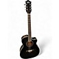 Used Guild OM-260CE DELUXE Trans Black Acoustic Electric Guitar thumbnail