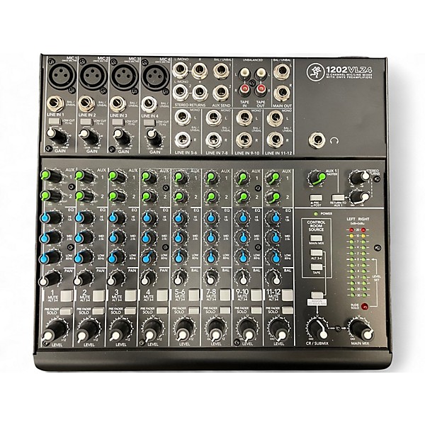 Used Mackie 1202VLZ4 Unpowered Mixer