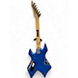 Used B.C. Rich Bronze Series Warlock BLUE Solid Body Electric Guitar
