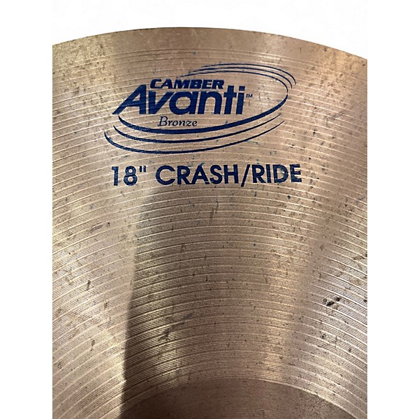 Used Camber 18in Avanti Bronze Crash/Ride Cymbal