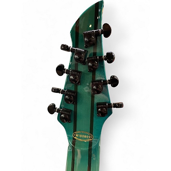 Used Agile Septor 827 8 String FADED NITRO GREEN Solid Body Electric Guitar