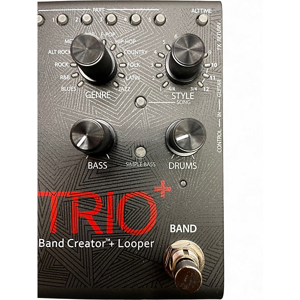 Used DigiTech Trio+ Band Creator Plus Looper Pedal
