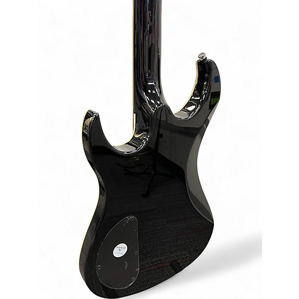 Used G&L FIORANO GTS TRIBUTE TRANSPARENT BLACK FLAME Solid Body Electric Guitar