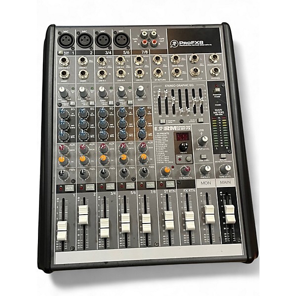 Used Mackie PROFX8 Unpowered Mixer