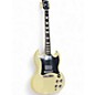 Used 2010s Gibson SG Standard Vintage White Solid Body Electric Guitar thumbnail