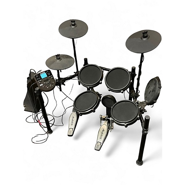 Used Alesis Nitro Mesh Electronic Drum Kit Electric Drum Set