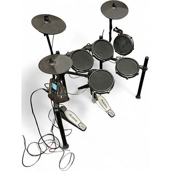 Used Alesis Nitro Mesh Electronic Drum Kit Electric Drum Set