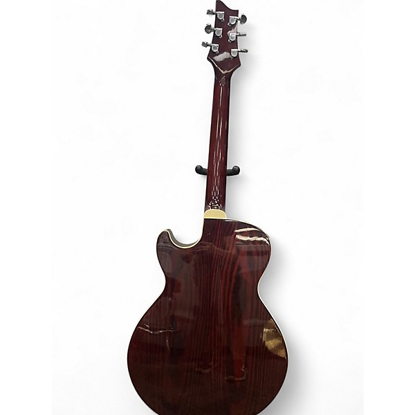 Used Ibanez Masa Commemorative Crimson Red Trans Acoustic Electric Guitar