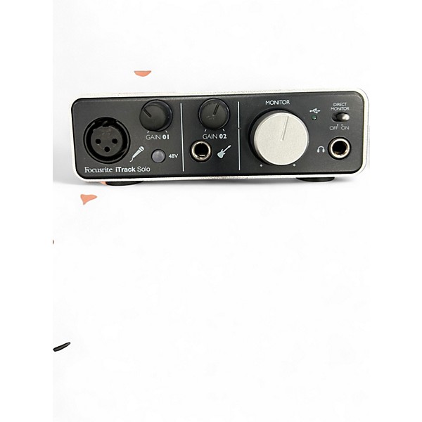 Used Focusrite iTrack Solo Audio Interface