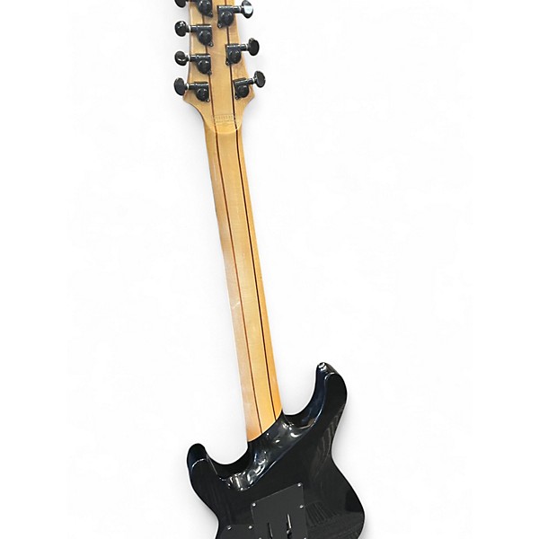 Used Schecter Guitar Research jl-7fr BLACK Solid Body Electric Guitar