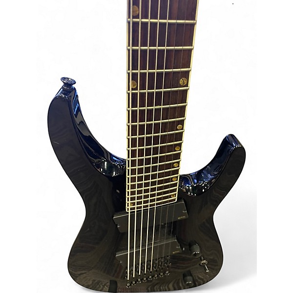 Used Jackson SLAT 8 MULTISCALE Black Solid Body Electric Guitar
