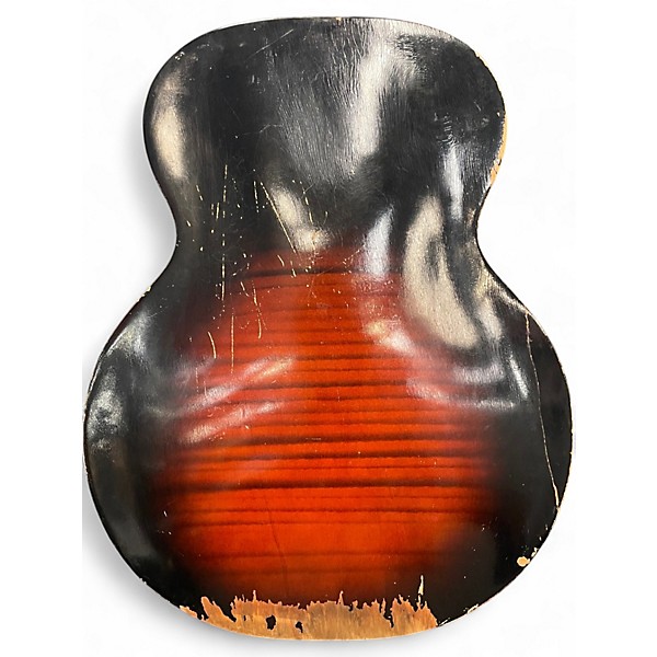 Vintage 1940s Harmony Monterey 2 Color Sunburst Acoustic Guitar