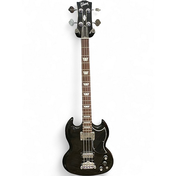 Used Gibson SG Bass Black Electric Bass Guitar