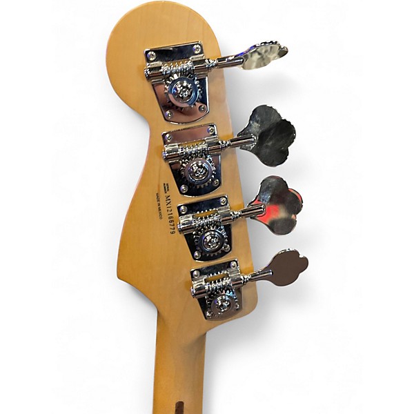 Used Fender Standard Fretless Jazz Bass Brown Sunburst Electric Bass Guitar