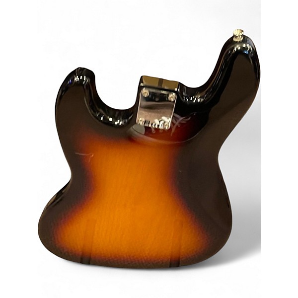 Used Fender Standard Fretless Jazz Bass Brown Sunburst Electric Bass Guitar