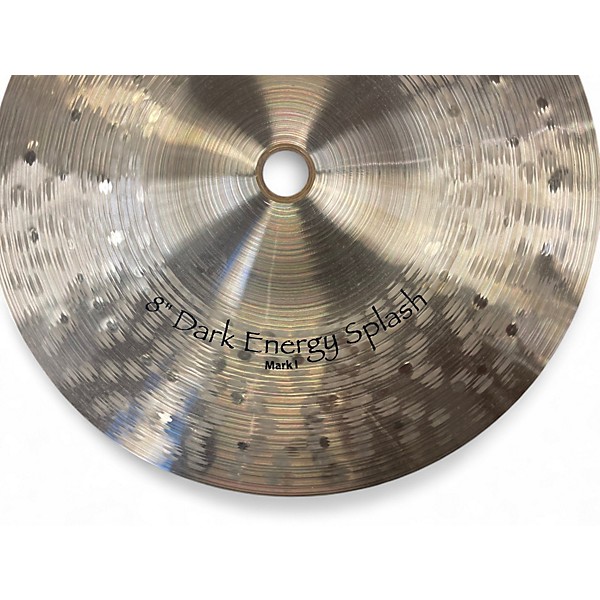 Used Paiste 8in DARK ENERGY SPLASH Cymbal