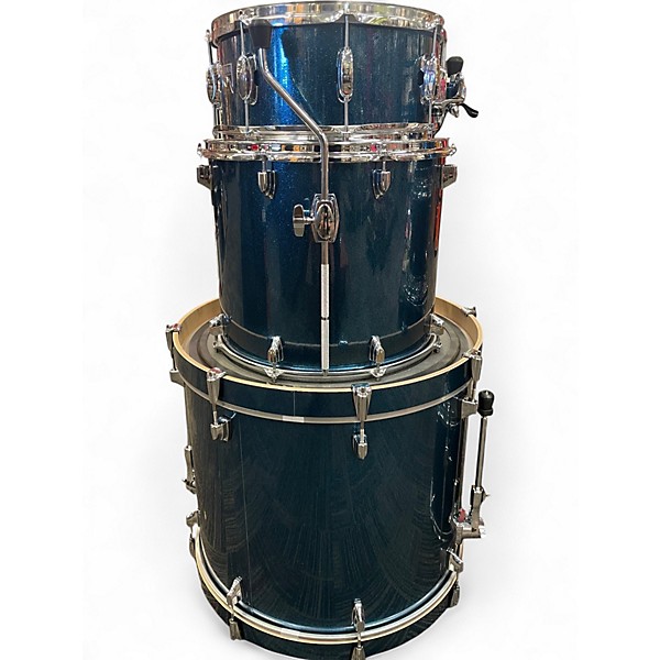 Used TAMA 7 Piece SUPERSTAR CLASSIC INDIGO SPARKLE Drum Kit
