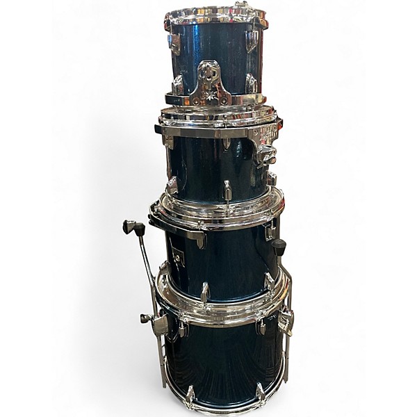 Used TAMA 7 Piece SUPERSTAR CLASSIC INDIGO SPARKLE Drum Kit
