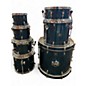 Used TAMA 7 Piece SUPERSTAR CLASSIC INDIGO SPARKLE Drum Kit
