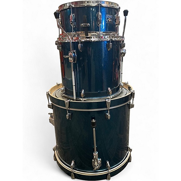 Used TAMA 7 Piece SUPERSTAR CLASSIC INDIGO SPARKLE Drum Kit