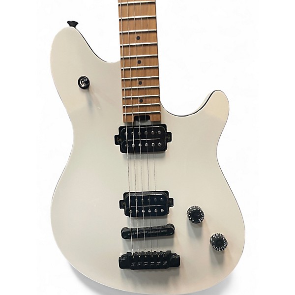 Used EVH Wolfgang Special Hardtail Antique White Solid Body Electric Guitar